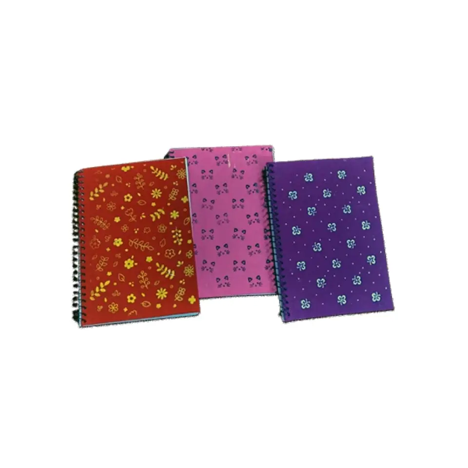 A5 Cloth Cover Spiral Notebook (50 Sheet)