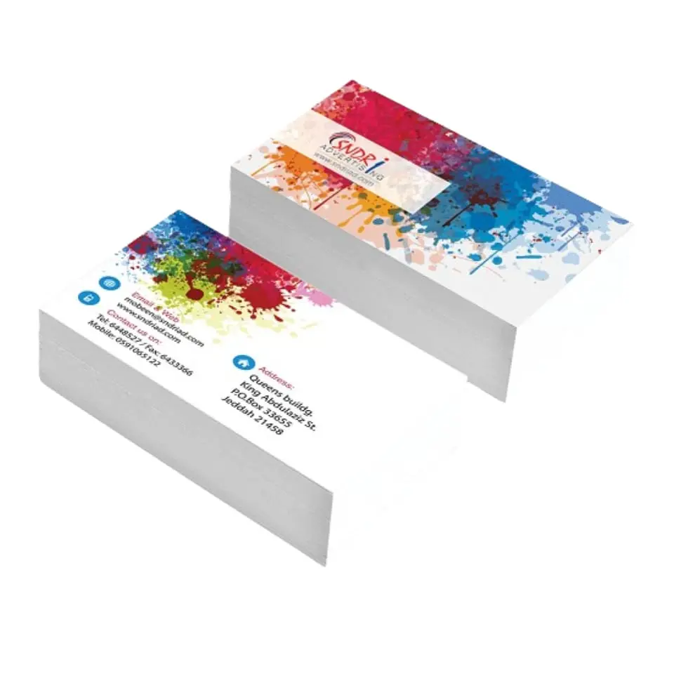 Digital Print Business Card  2.2*3.5 In. in 300Gsm
