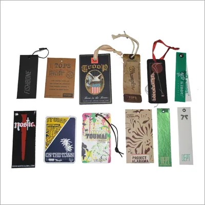 Digital Print Paper Tag 2.5*3.5 In  300/250 Gsm 100 pcs 