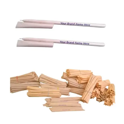 Customisable Paper Pen With Seed (Recycled Paper) [Upto 100Pcs Pack]