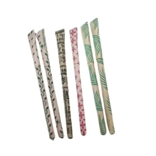 
Texture Print Paper Pen with Seed (Brown Paper) [Upto 50Pcs Pack]