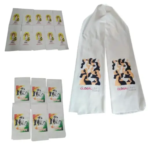 Customisable DTF Printed Duck Cotton Uttorio 7*70inch (3 fold)

