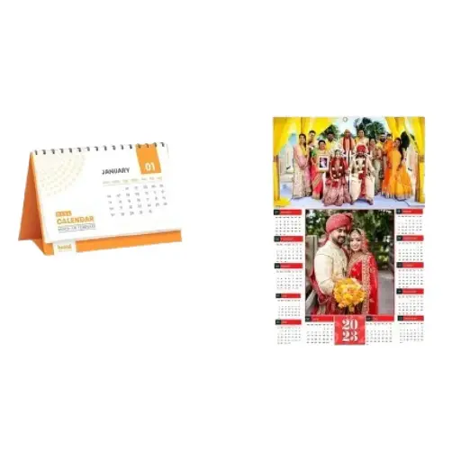 Customisable Calender 12/18 In