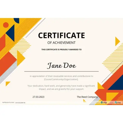 Digital Print Certificates  8.5*11 Inches  300Gsm

