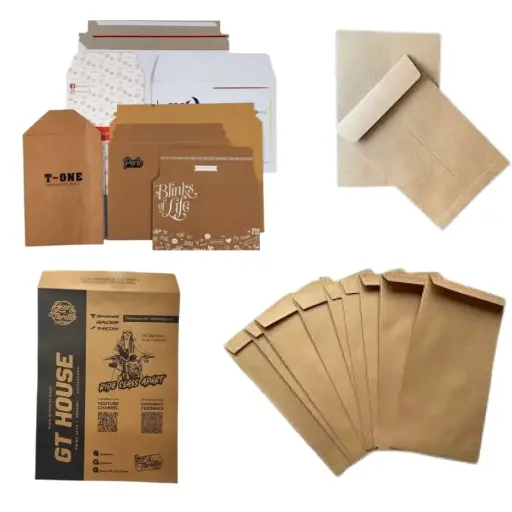 6*9 In Brown Paper Envelope
(Incl. One Colour Print) [50 Pcs]   
